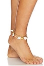 view 4 of 4 Eva Beach Anklet in Shell