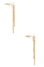 view 3 of 3 Larsen Pearl Drop Earrings in Pearl