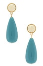 view 1 of 2 Pismo Drop Earrings in Western Turquoise