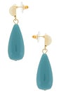 view 2 of 2 Pismo Drop Earrings in Western Turquoise