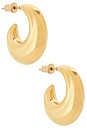 view 1 of 3 PENDIENTES DE ARO CLIFFS in Gold