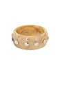 view 2 of 3 Sable Bangle in Natural Stud