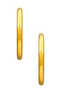 view 3 of 3 Vacay Hoops in Gold