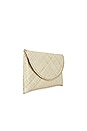 view 3 of 4 Island Clutch in Rattan