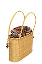 view 4 of 4 Halima Purse in Rattan