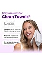 view 6 of 6 Healthy Aging Clean Towels XL 50 Count in 