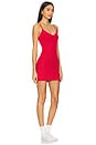 view 2 of 3 The Cami Slip Dress in Cherry Red