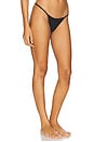 view 2 of 4 The Tanga Thong in Black