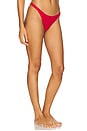 view 2 of 4 The Thong in Cherry Red