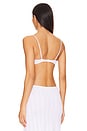 view 3 of 4 BRALETTE BALCONETTE THE POINTELLE BALCONETTE BRALETTE in White