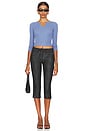 view 4 of 6 The Baby Henley Top in French Blue