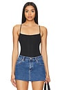 view 1 of 5 The Pointelle Bodysuit in Black