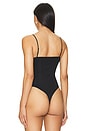 view 4 of 5 The Pointelle Bodysuit in Black