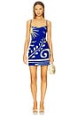 view 1 of 3 Lucca Dress in Malibu Azul