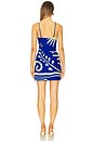 view 3 of 3 Lucca Dress in Malibu Azul