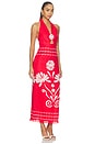 view 2 of 4 VESTIDO ORLY in Aiuolecarmin
