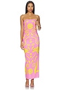 view 1 of 3 Daphne Dress in Aiuolerosa