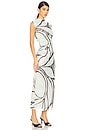 view 2 of 3 Alma Dress in Vitalbw