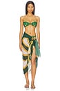 view 5 of 6 Luana Sarong in Namur Sage