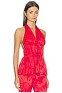 view 2 of 4 Rosie Top in Estatecarmin