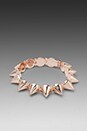 view 1 of 4 Mercy Spike Bracelet in Rose Gold