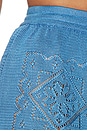 view 7 of 7 Handkerchief Short in Washed Cobalt