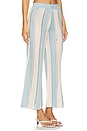 view 2 of 6 Cabana Stripe Pant in Tide Stripe