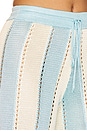 view 6 of 6 Cabana Stripe Pant in Tide Stripe