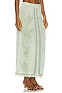 view 2 of 6 Garden Party Skirt in Eucalyptus & Pine