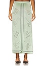 view 4 of 6 Garden Party Skirt in Eucalyptus & Pine