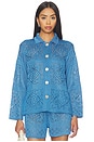 view 2 of 5 Handkerchief Long Sleeve Shirt in Washed Cobalt