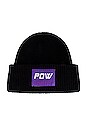 view 3 of 3 The Pow Beanie in Onyx