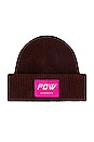 view 3 of 3 The Pow Beanie in Spiced Cocoa
