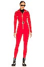 view 1 of 4 Signature Ski Suit in Fiery Red