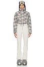 view 4 of 5 Telluride Ski Suit in Plaid Smoke & Stone