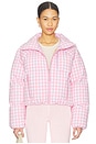 view 1 of 6 Cortina Ski Jacket in Peony Gingham