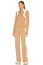 view 4 of 4 PANTALON THE APRES in Latte, Cloud & Tangerine