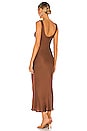 view 3 of 4 Simple Slip Dress in Tawny
