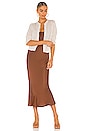 view 4 of 4 Simple Slip Dress in Tawny