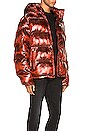 view 3 of 6 DOUDOUNE AVEC CAPUCHE MELANGE in Red Spark
