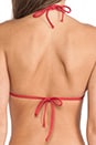 view 3 of 4 Top bikini in Red