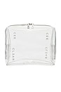 view 1 of 4 LARGE COSMETIC CASE メイクアップバッグ in Clear