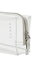 view 3 of 4 Mini Cosmetic Case in Clear