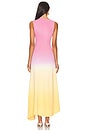 view 3 of 3 Orkney Midi Dress in Rising Sun Ombre