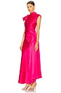 view 3 of 4 ROBE MAXI DRESS in Berry Pink