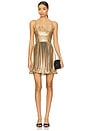 view 1 of 4 Holcot Mini Dress in Gold Ombre