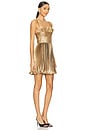 view 2 of 4 Holcot Mini Dress in Gold Ombre