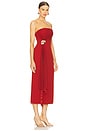 view 2 of 4 Whitnell Midi Dress in Burgundy