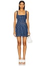view 1 of 4 Renhold Mini Dress in Pacific Wash