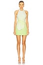 view 1 of 4 Manton Mini Dress in Citron Ombre